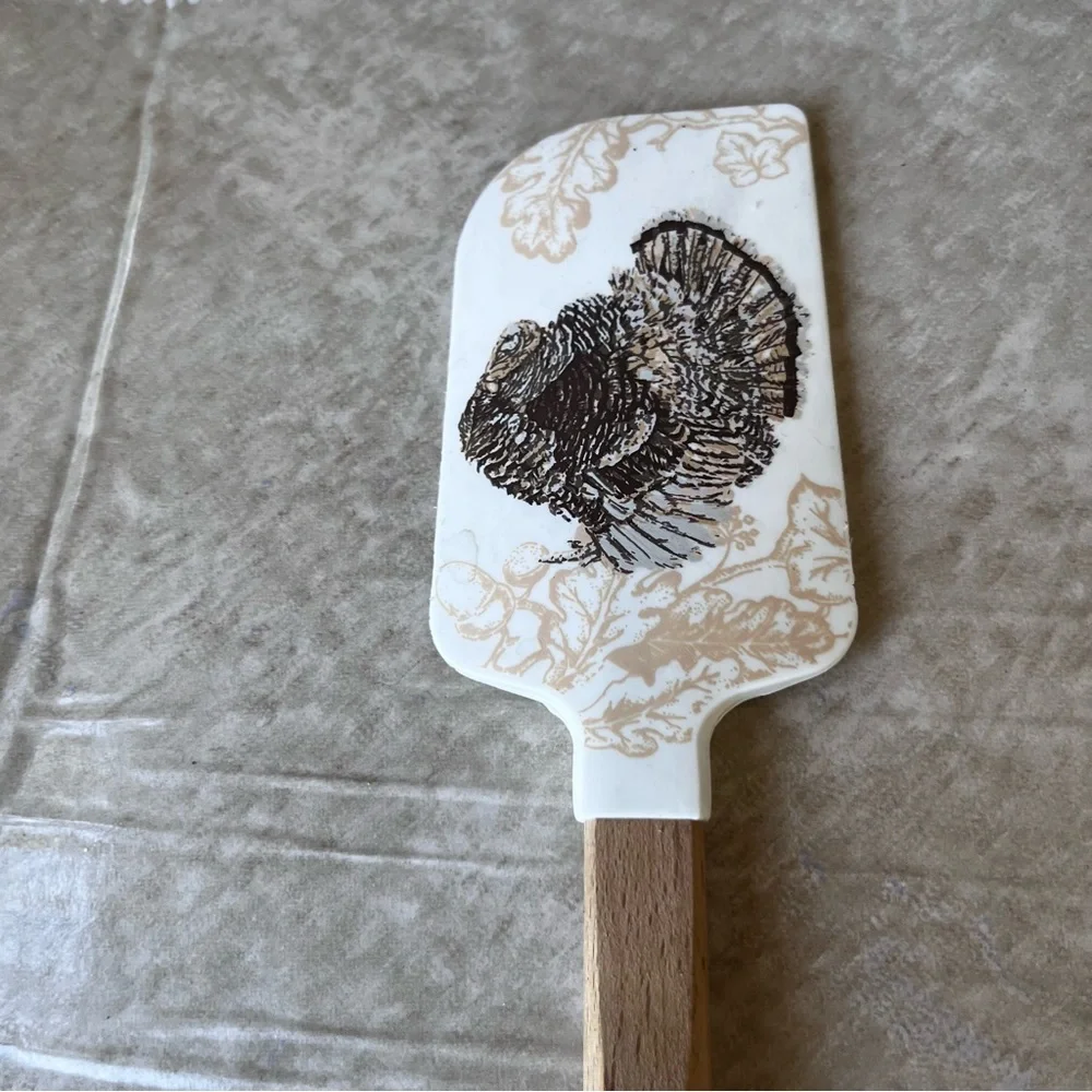 William Sonoma Spatula with Turkey Design